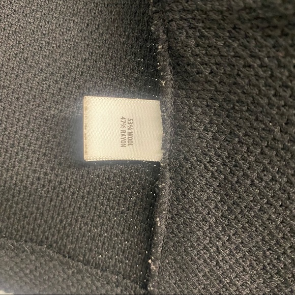 ST JOHN Black Honeycomb Wool Blend Blazer 🌵 4 - Picture 7 of 13